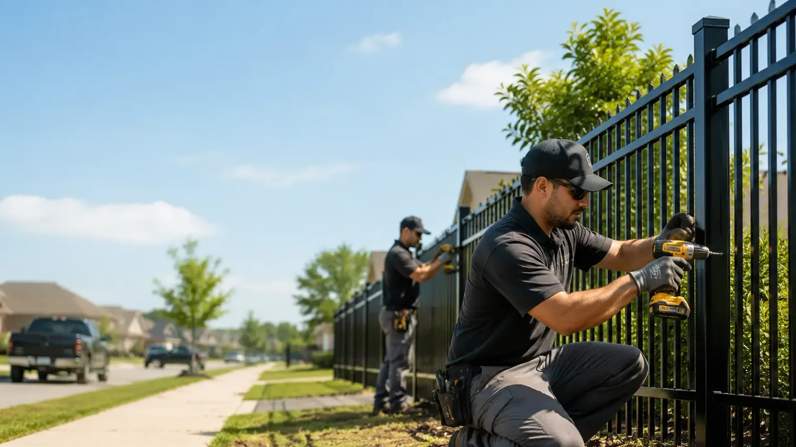 Metal Fence Installation in Buena, WA